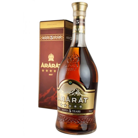 Yerevan Ararat 5 Yr Armenian Brandy 750ml