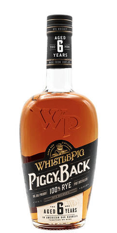 Whistlepig PiggyBack Rye Whiskey Aged 6 years