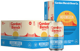 GORDON BIERSCH HEFEWEIZEN BEER