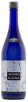 MomoKawa Tokubetsu Junmai Craft Sake Silver Dry Crisp Sake 750ml